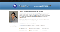 Desktop Screenshot of gurramtax.com
